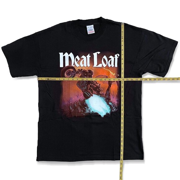 Meat Loaf "Bat Out Of Hell Tour 2002" Event Tee - Picture 7 of 9